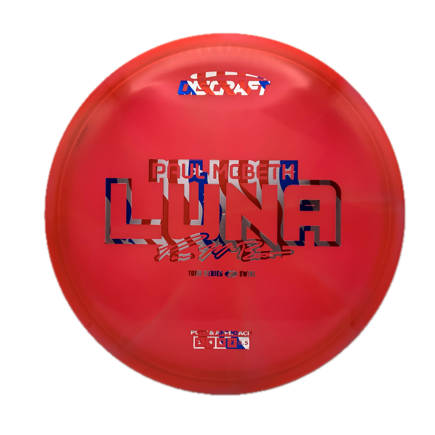 Discraft Luna - 2025 Paul McBeth Tour Series - Astro Discs TX - Houston Disc Golf