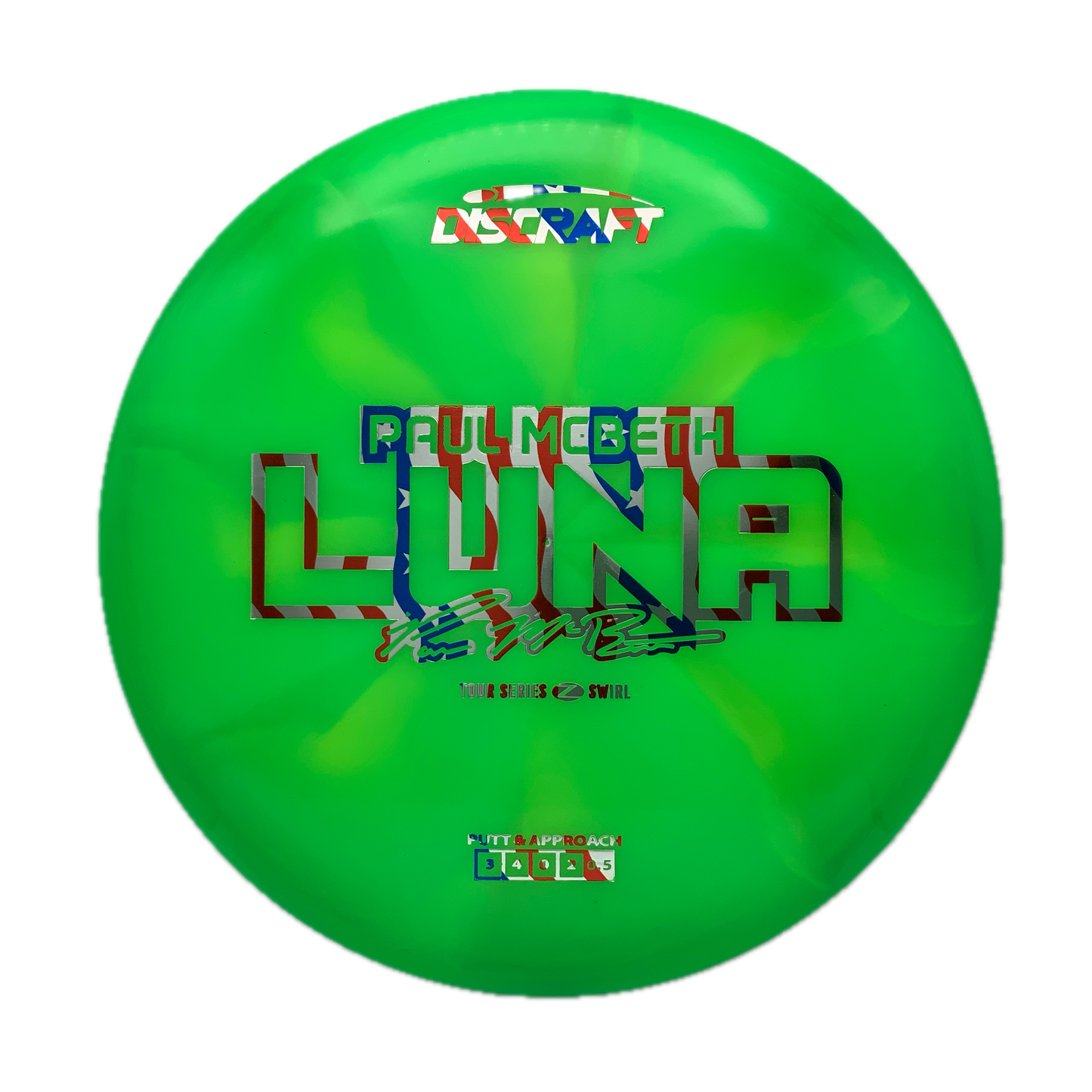 Discraft Luna - 2025 Paul McBeth Tour Series - Astro Discs TX - Houston Disc Golf