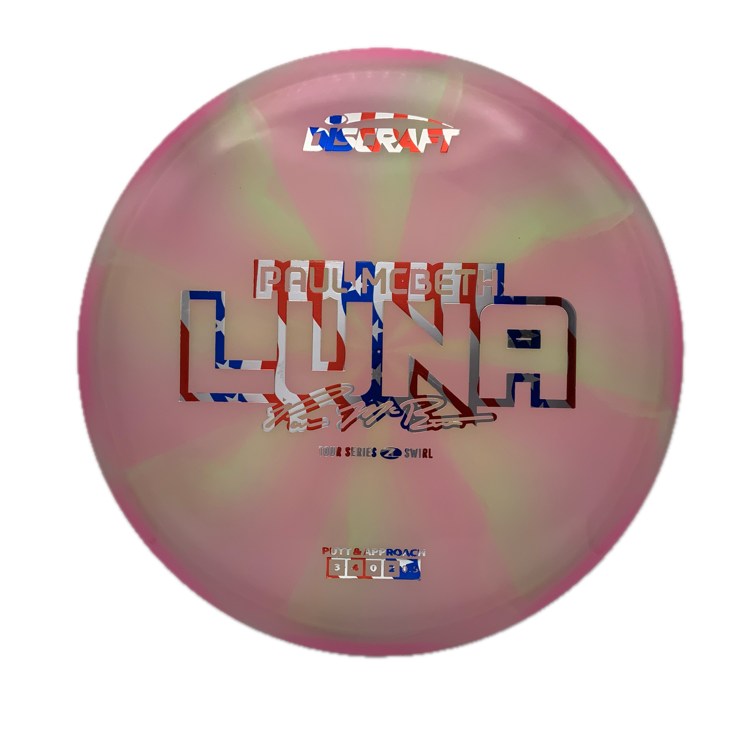 Discraft Luna - 2025 Paul McBeth Tour Series - Astro Discs TX - Houston Disc Golf