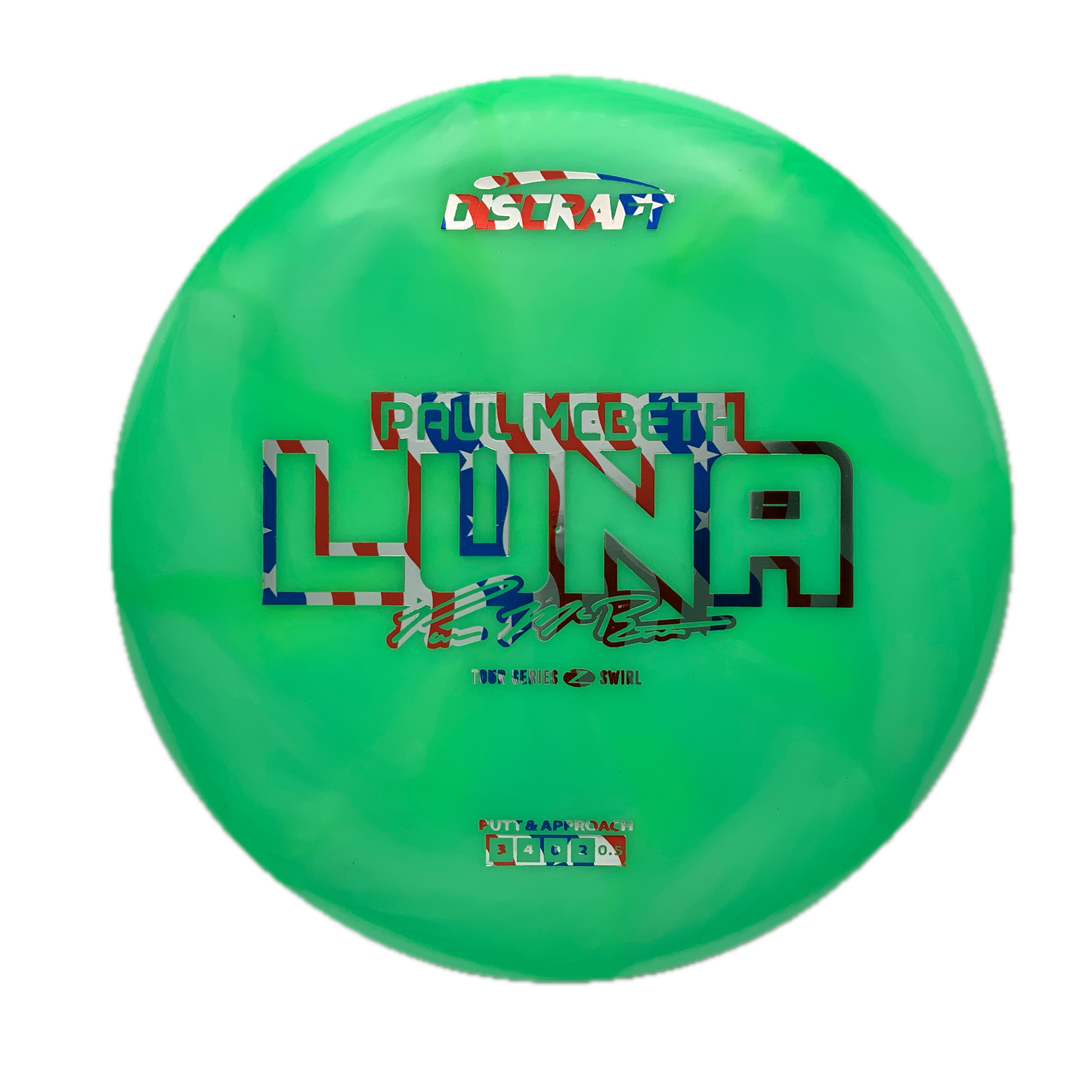 Discraft Luna - 2025 Paul McBeth Tour Series - Astro Discs TX - Houston Disc Golf