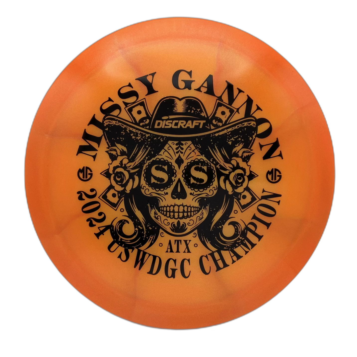 Discraft Z-Swirl Undertaker - USWDGC Commemorative - Astro Discs TX - Houston Disc Golf