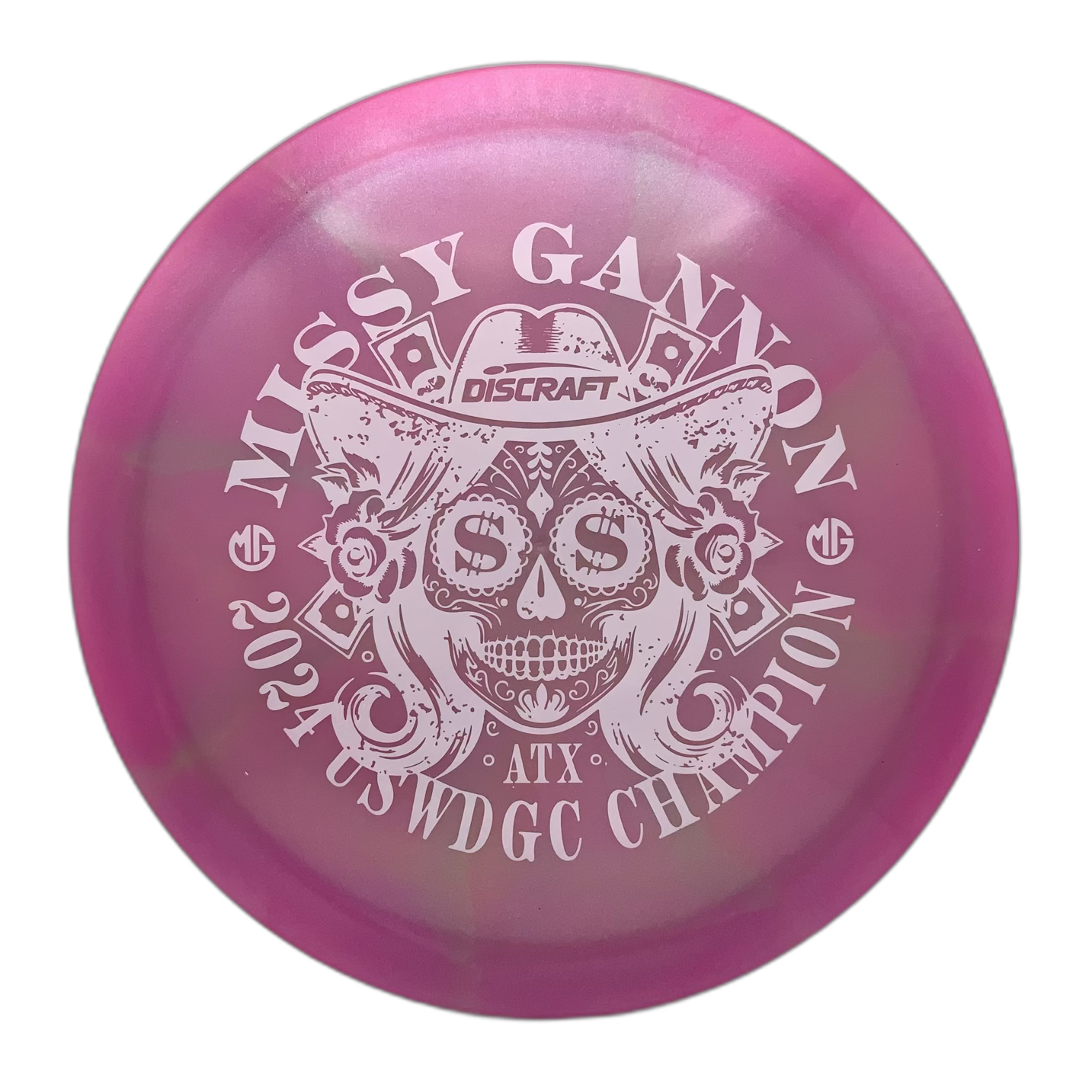 Discraft Undertaker - USWDGC Commemorative Z-Swirl - Astro Discs TX - Houston Disc Golf