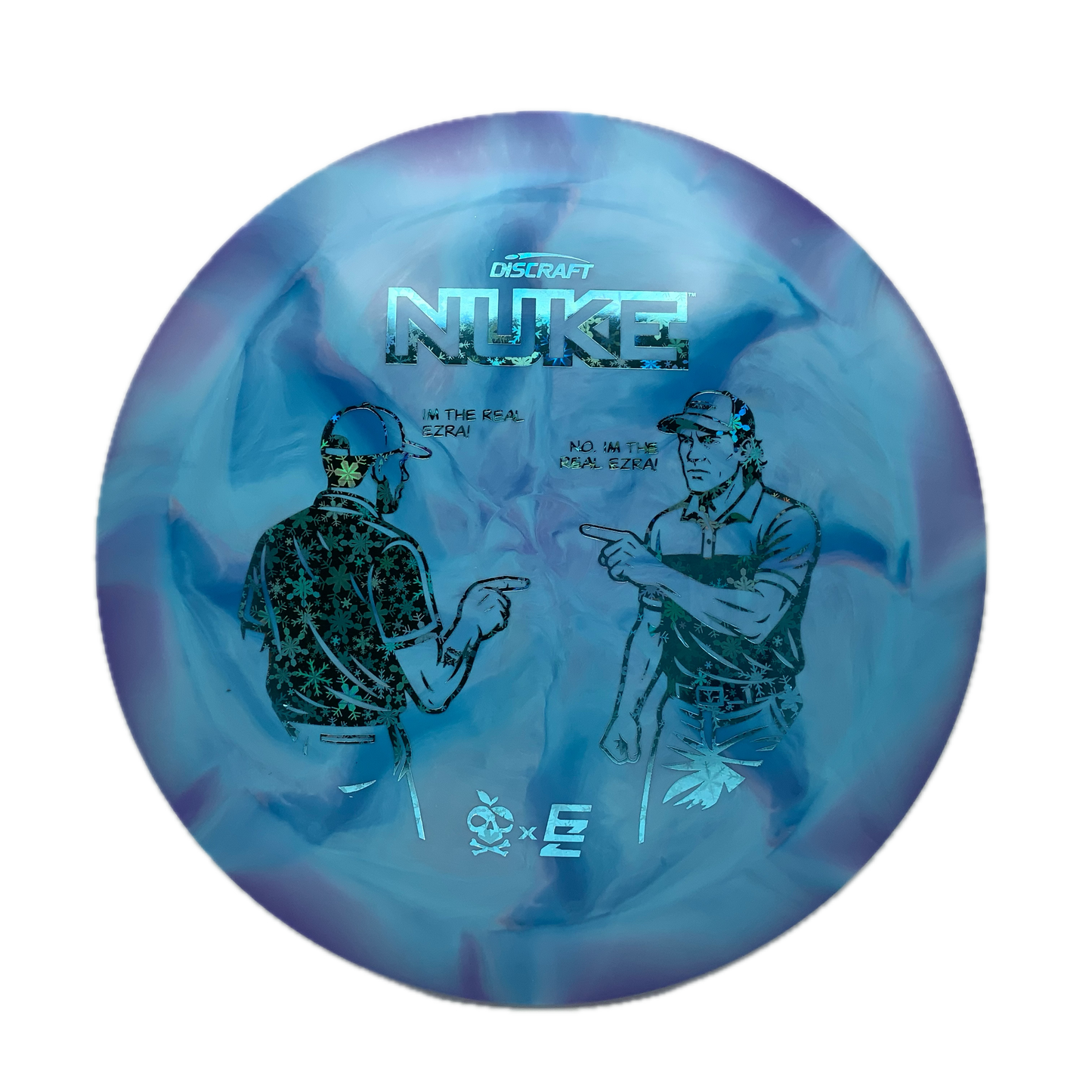 Discraft Nuke - Ezra Aderhold & Robinson Collab ESP #25 - 174 - Astro Discs TX - Houston Disc Golf