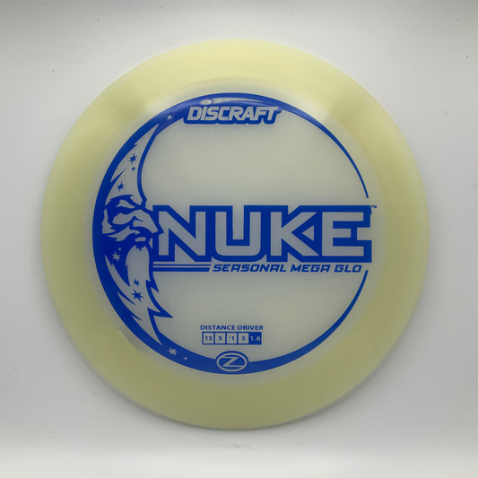 Discraft Nuke - Glo Z Mega Glo Z #7 - 173-174 - Astro Discs TX - Houston Disc Golf