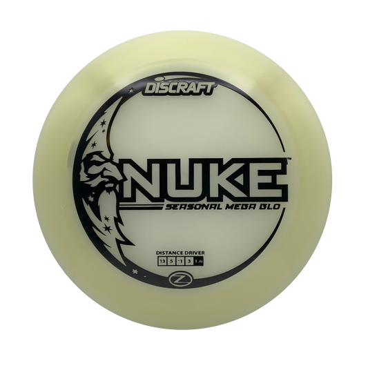 Discraft Nuke - Glo Z Mega Glo Z #10 - 173-174 - Astro Discs TX - Houston Disc Golf