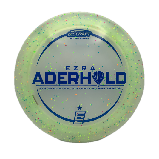 Discraft Nuke OS - Ezra Aderhold Victory Edition Z FLX Confetti #3 - 173-174 - Astro Discs TX - Houston Disc Golf