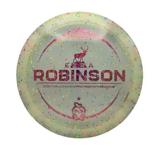 Discraft Predator - Ezra Robinson Victory Edition Z Confetti #12 - 170-172 - Astro Discs TX - Houston Disc Golf