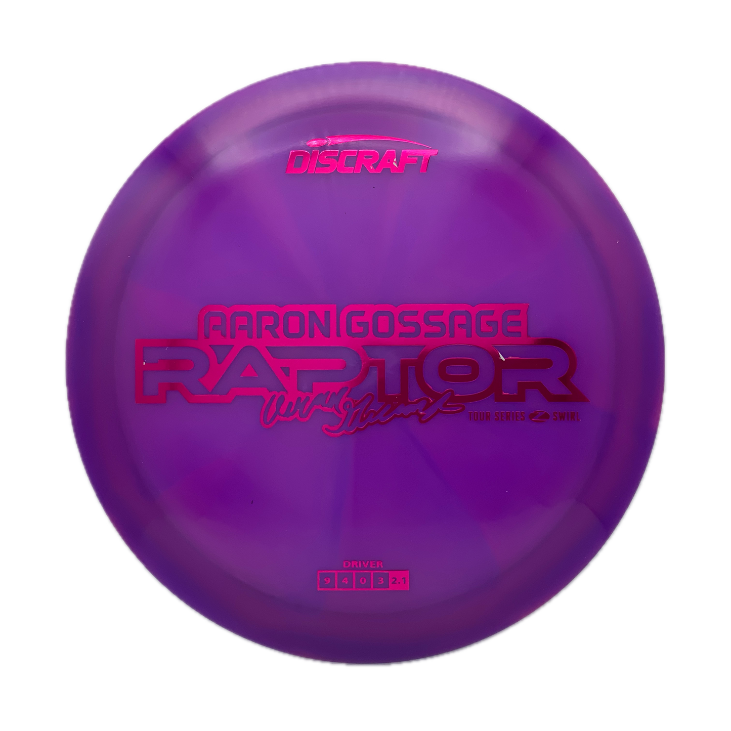 Discraft Raptor - 2025 Aaron Gossage Tour Series - Astro Discs TX - Houston Disc Golf