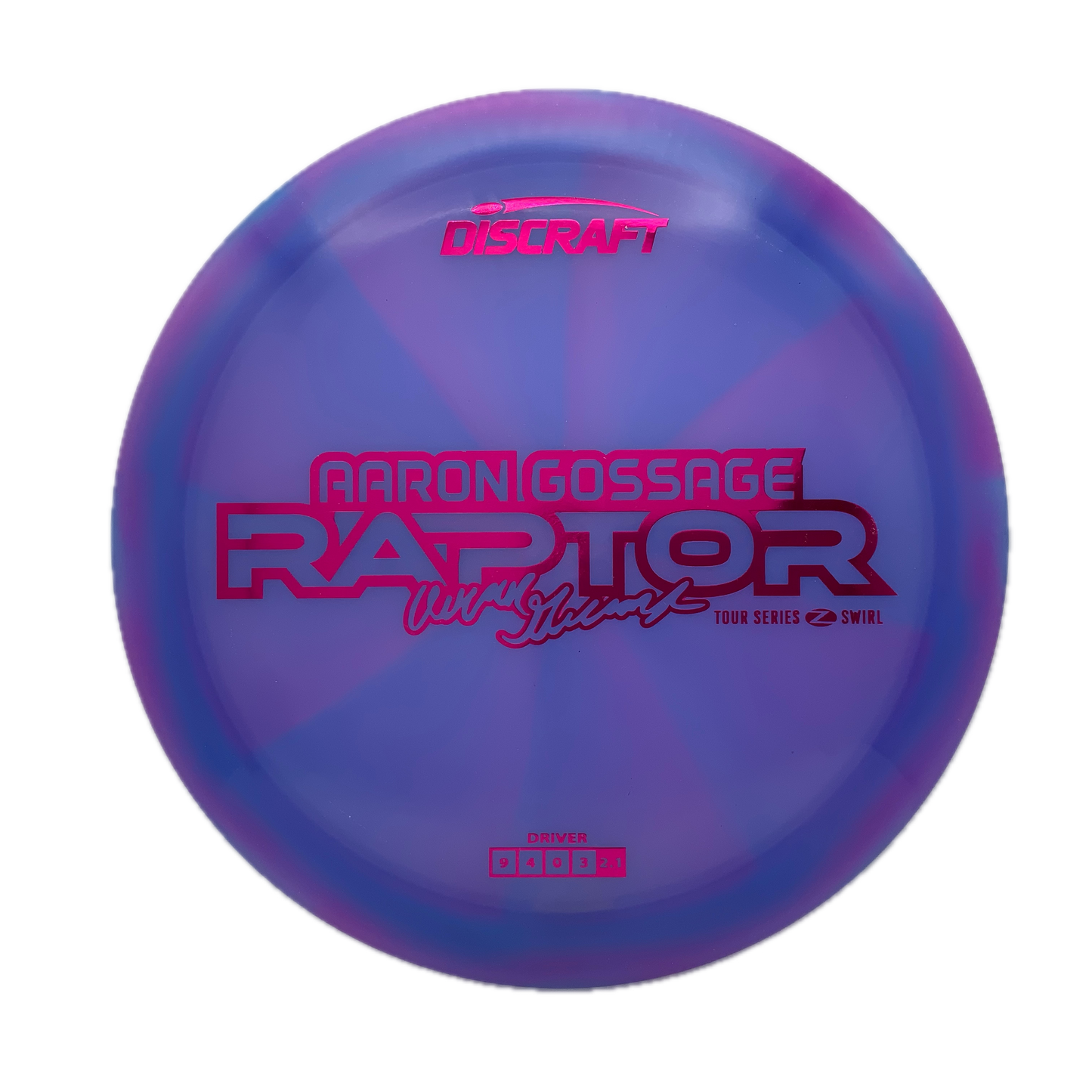 Discraft Raptor - 2025 Aaron Gossage Tour Series - Astro Discs TX - Houston Disc Golf