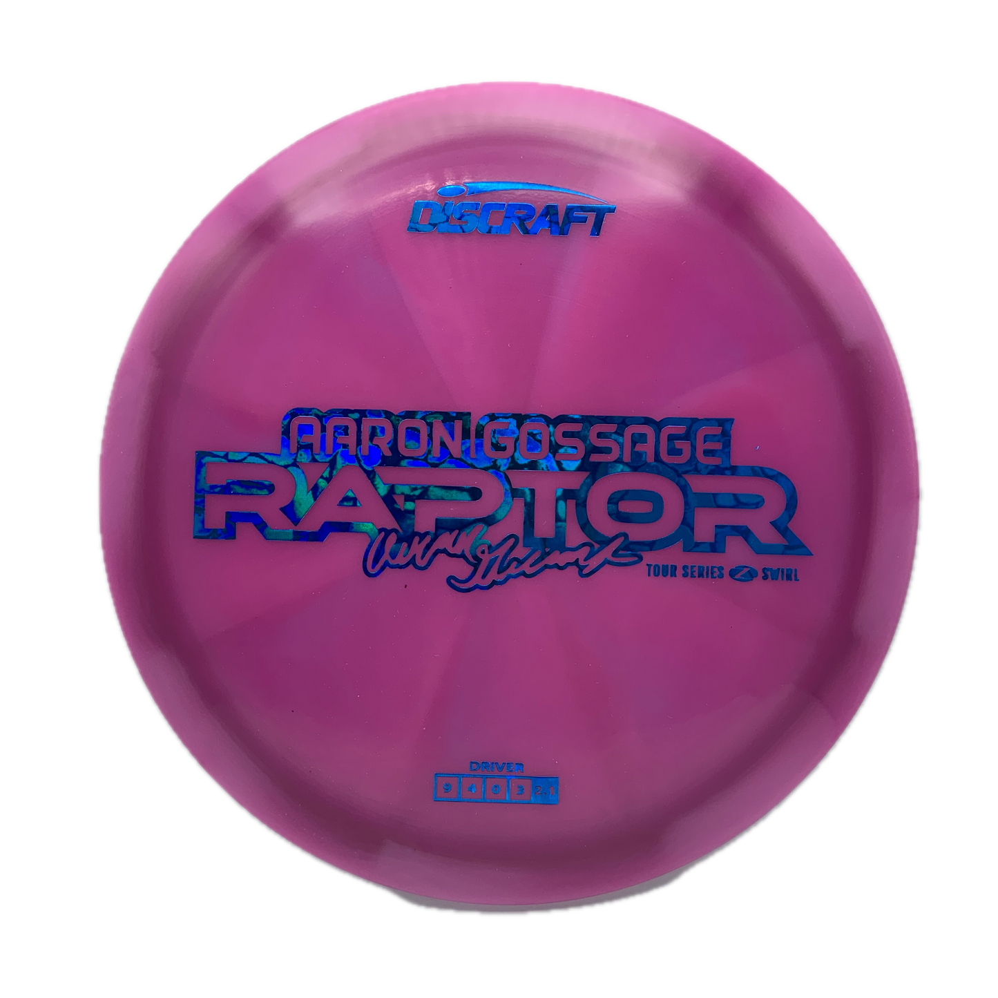 Discraft Raptor - 2025 Aaron Gossage Tour Series - Astro Discs TX - Houston Disc Golf