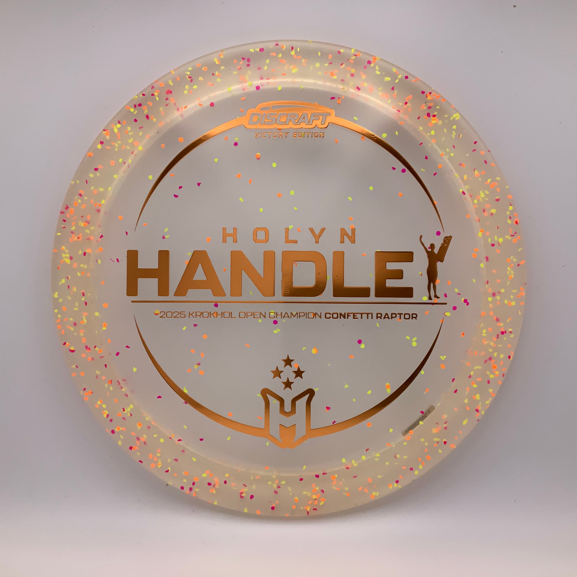 Discraft Raptor - 2025 Holyn Handley Victory Edition Z FLX Confetti #3 - 170-172 - Astro Discs TX - Houston Disc Golf