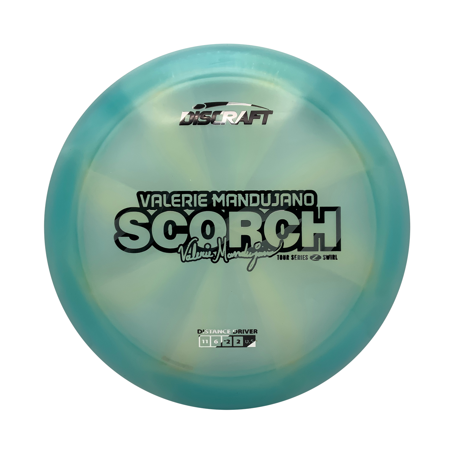 Discraft Scorch - 2025 Valerie Mandujano Tour Series Z Swirl #8 - 173-174 - Astro Discs TX - Houston Disc Golf