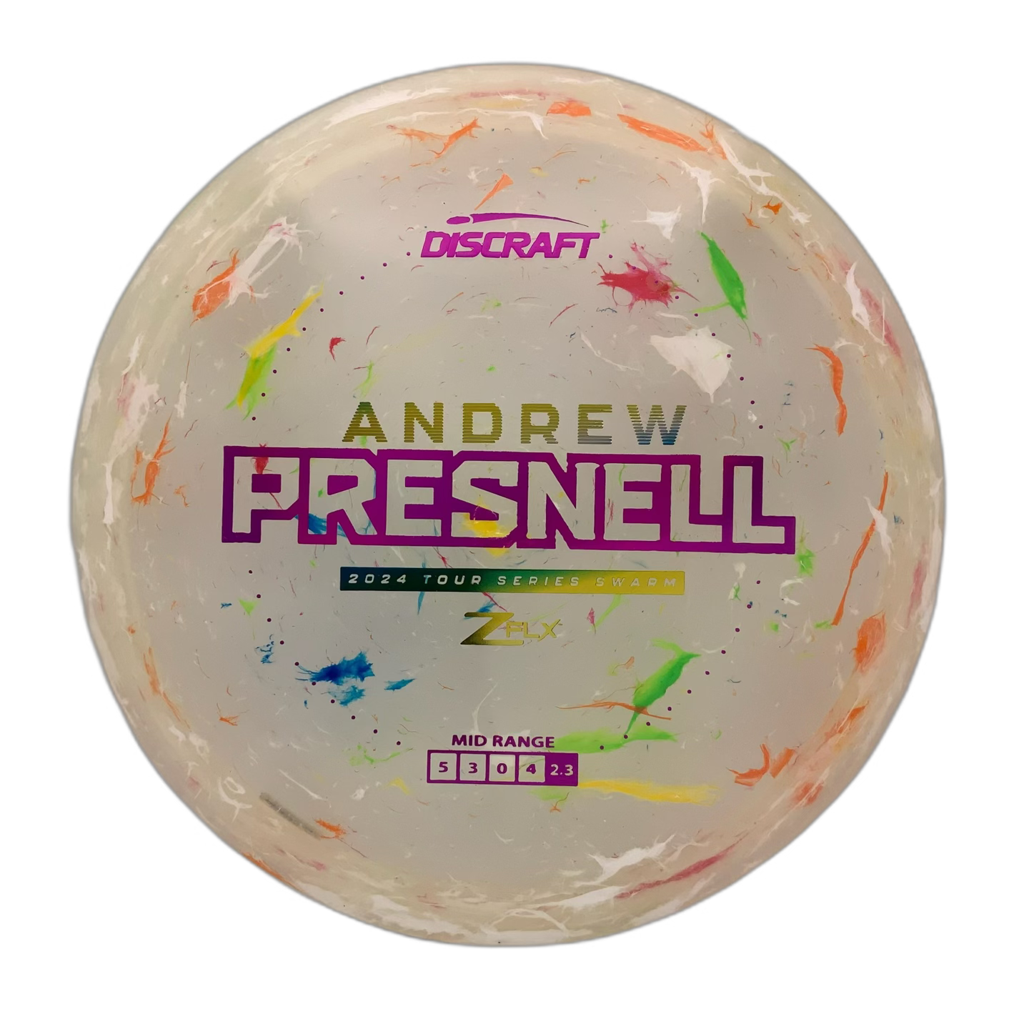 Discraft Swarm - 2024 Tour Series Jawbreaker Z FLX - Astro Discs TX - Houston Disc Golf