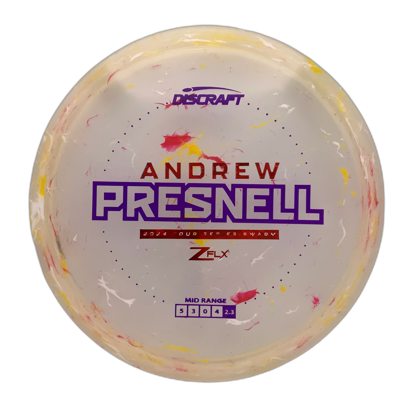 Discraft Swarm - 2024 Tour Series Jawbreaker Z FLX - Astro Discs TX - Houston Disc Golf