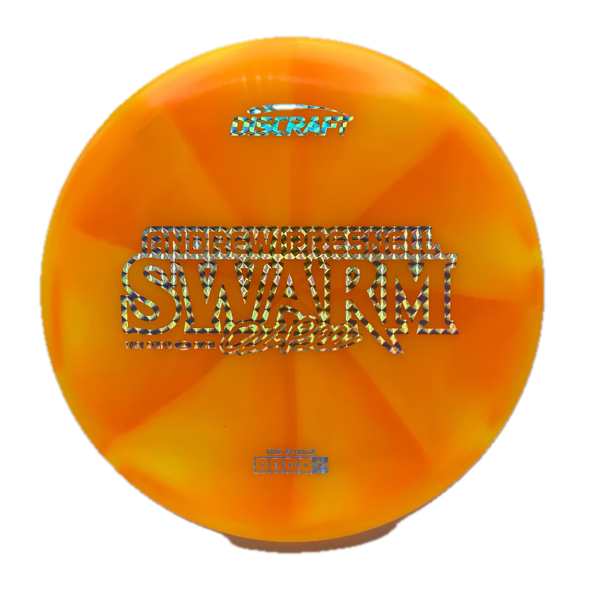 Discraft Swarm - 2025 Andrew Presnell Tour Series Z Swirl #5 - 177+ - Astro Discs TX - Houston Disc Golf