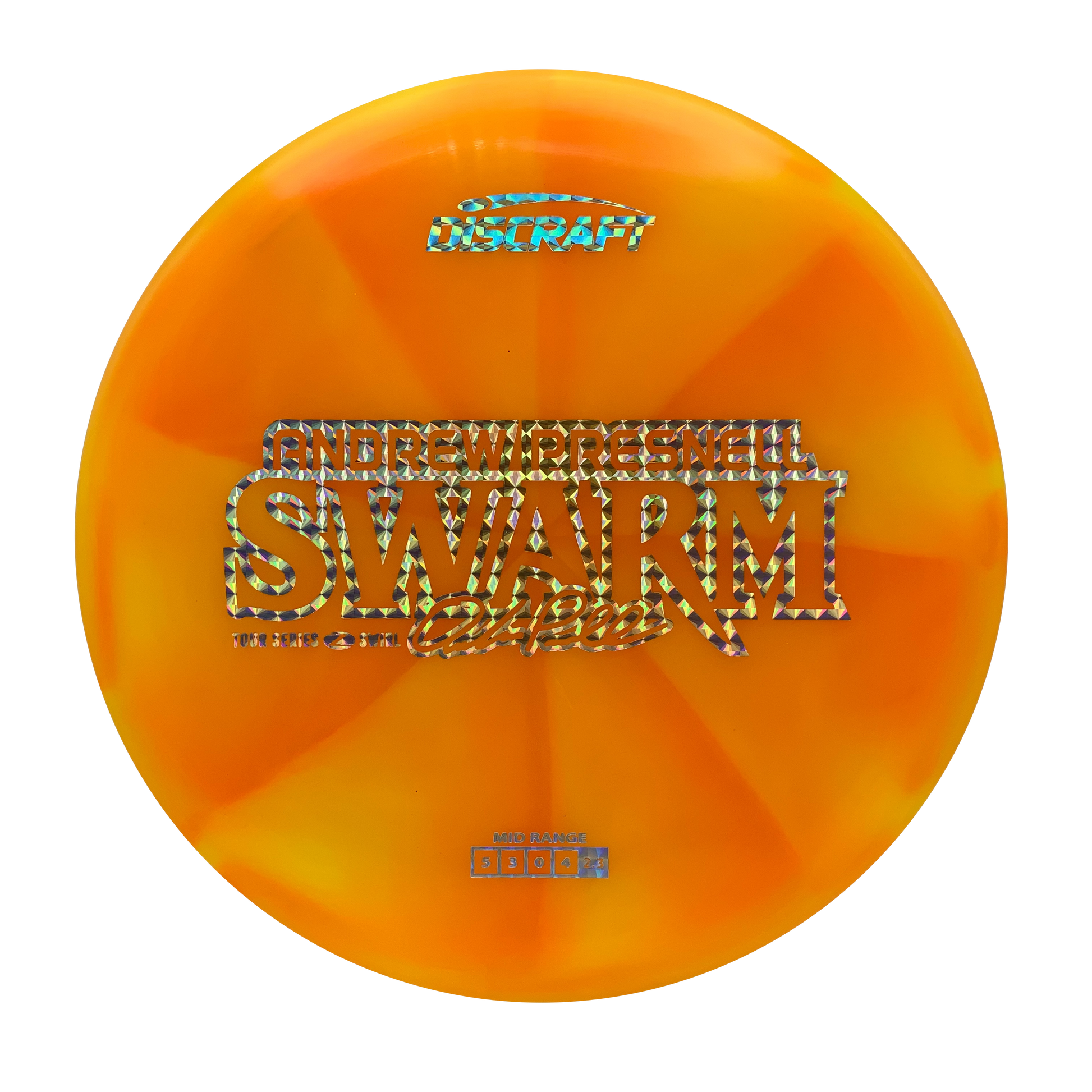 Discraft Swarm - 2025 Andrew Presnell Tour Series Z Swirl #5 - 177+ - Astro Discs TX - Houston Disc Golf