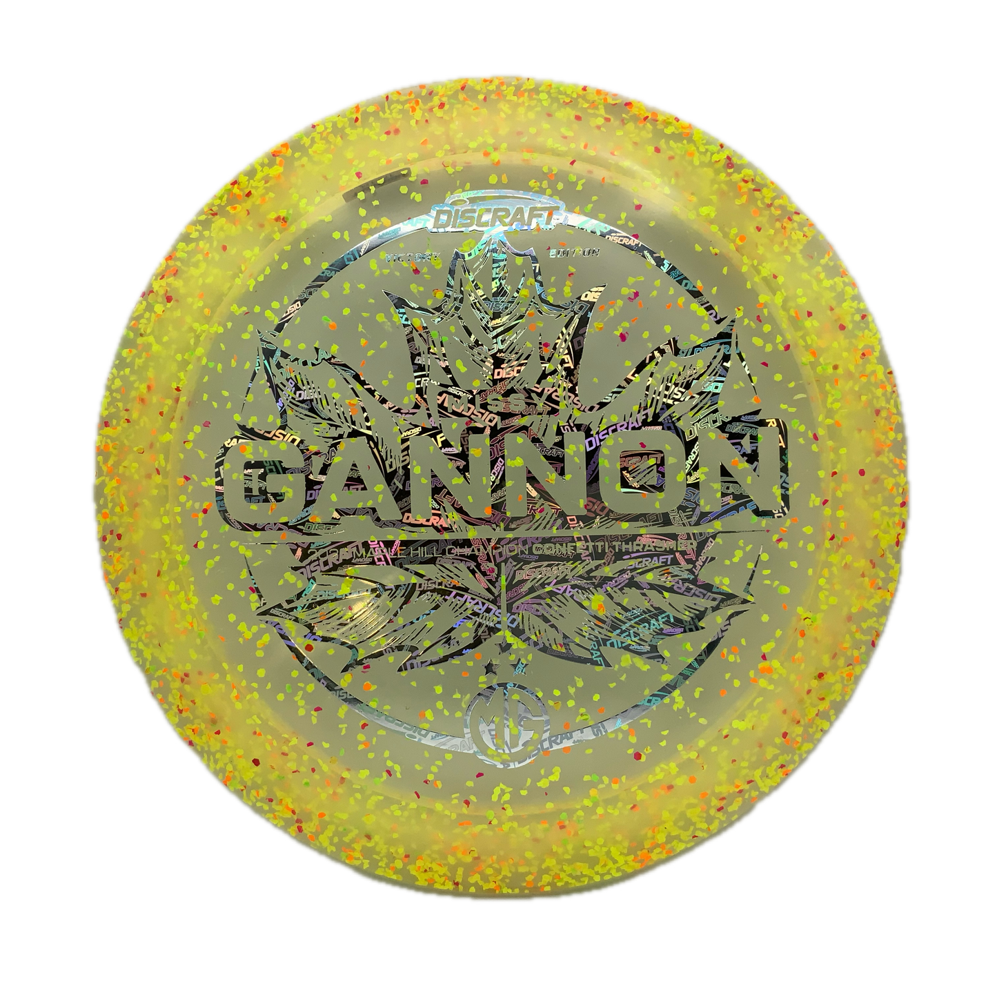 Discraft Thrasher - 2025 Missy Gannon Tour Series Z Confetti #24 - 173-174 - Astro Discs TX - Houston Disc Golf