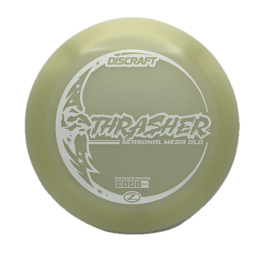 Discraft Thrasher - Mega Glo Z Mega Glo Z #1 - 167-169 - Astro Discs TX - Houston Disc Golf
