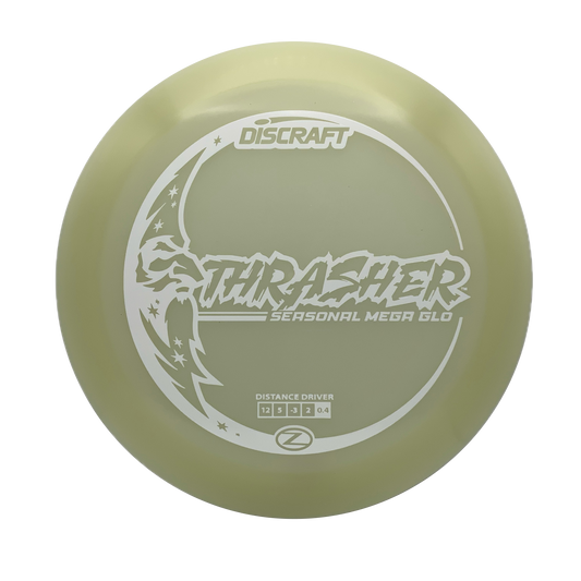 Discraft Thrasher - Mega Glo Z Mega Glo Z #1 - 167-169 - Astro Discs TX - Houston Disc Golf