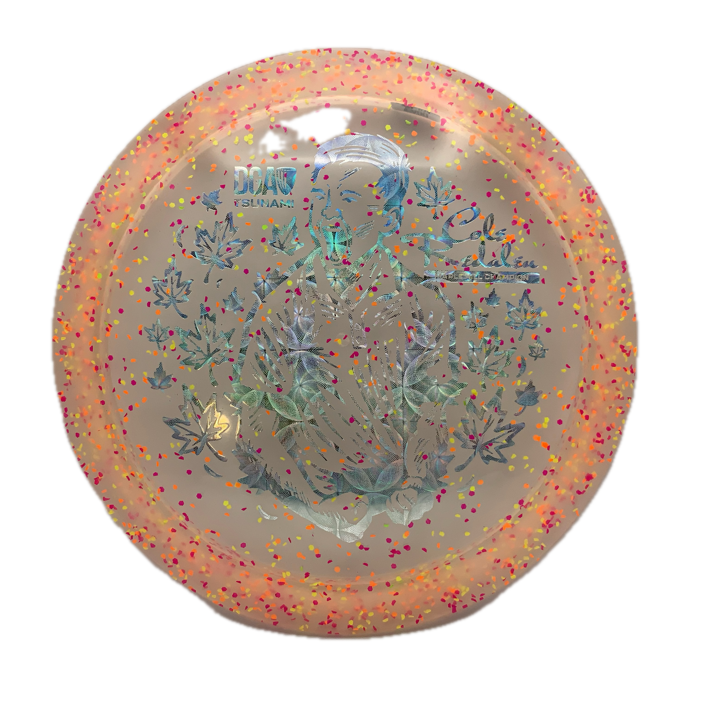 DGA Tsunami - Cole Redalen Victory Edition Z Confetti #5 - 170-172 - Astro Discs TX - Houston Disc Golf