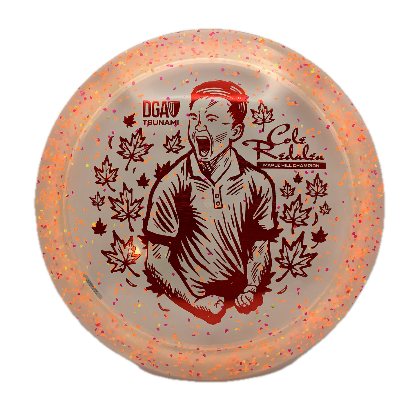 DGA Tsunami - Cole Redalen Victory Edition Z Confetti #6 - 170-172 - Astro Discs TX - Houston Disc Golf