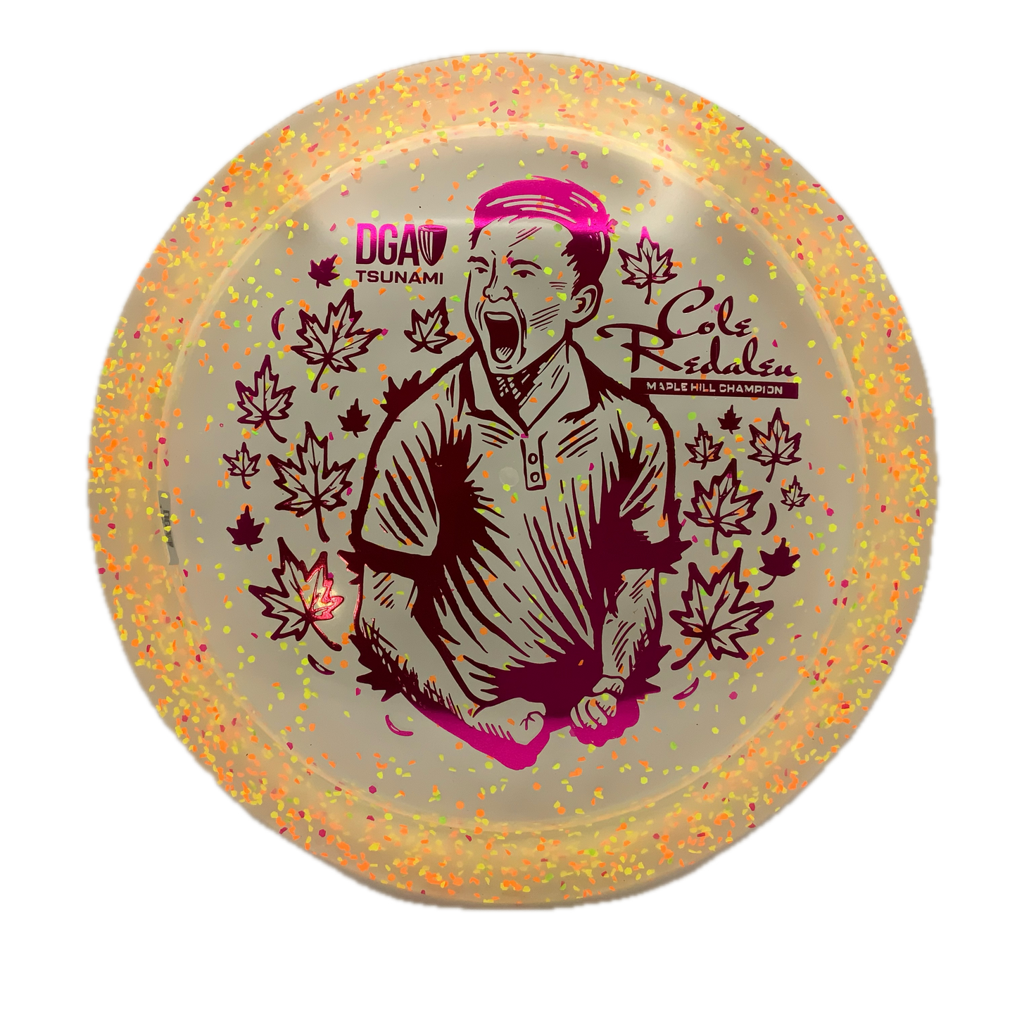 DGA Tsunami - Cole Redalen Victory Edition Z Confetti #7 - 170-172 - Astro Discs TX - Houston Disc Golf