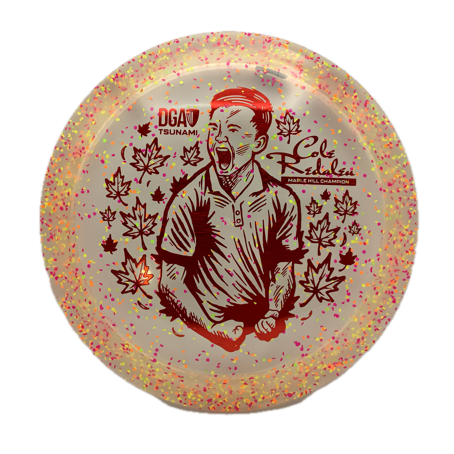 DGA Tsunami - Cole Redalen Victory Edition Z Confetti #8 - 170-172 - Astro Discs TX - Houston Disc Golf