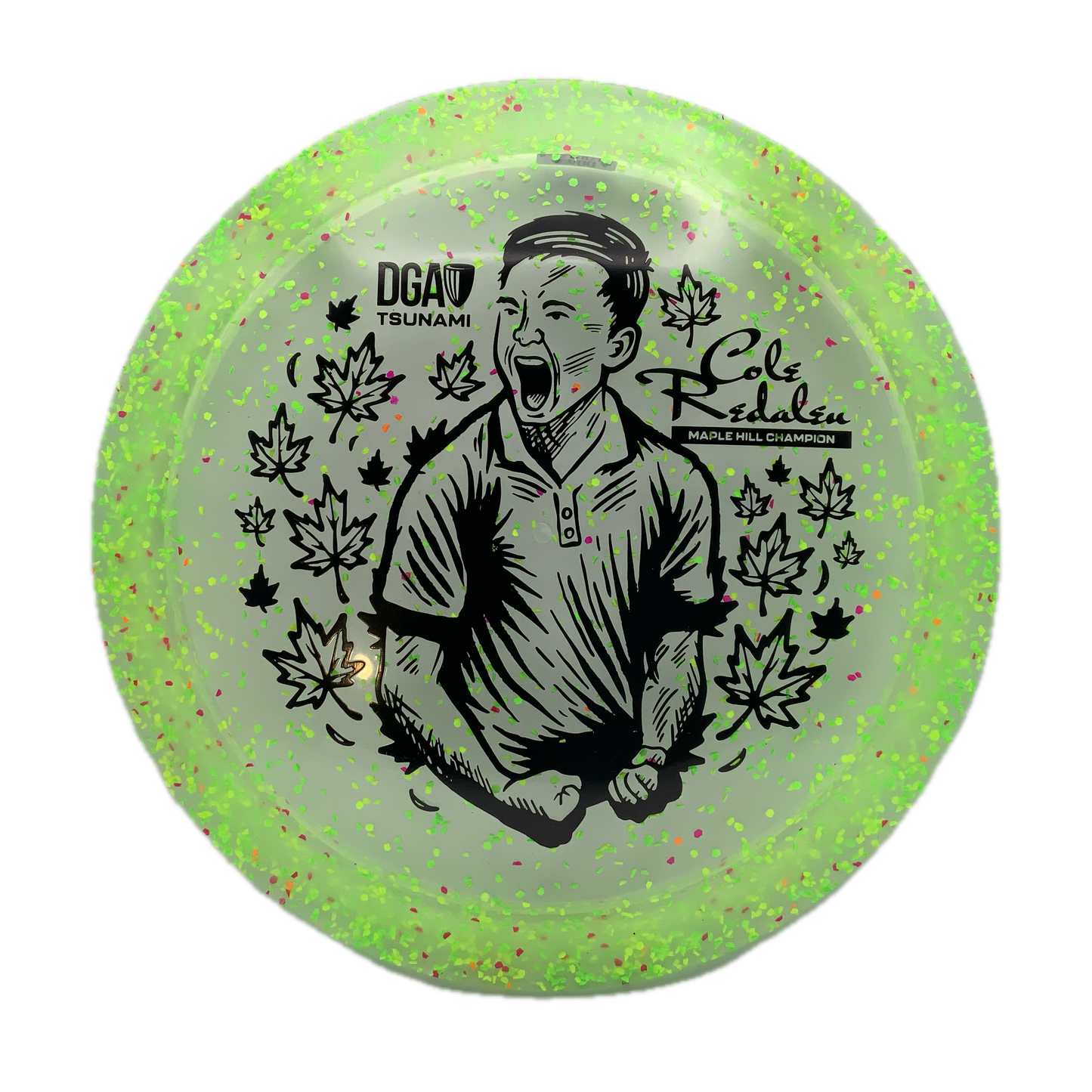 DGA Tsunami - Cole Redalen Victory Edition Z Confetti #9 - 170-172 - Astro Discs TX - Houston Disc Golf