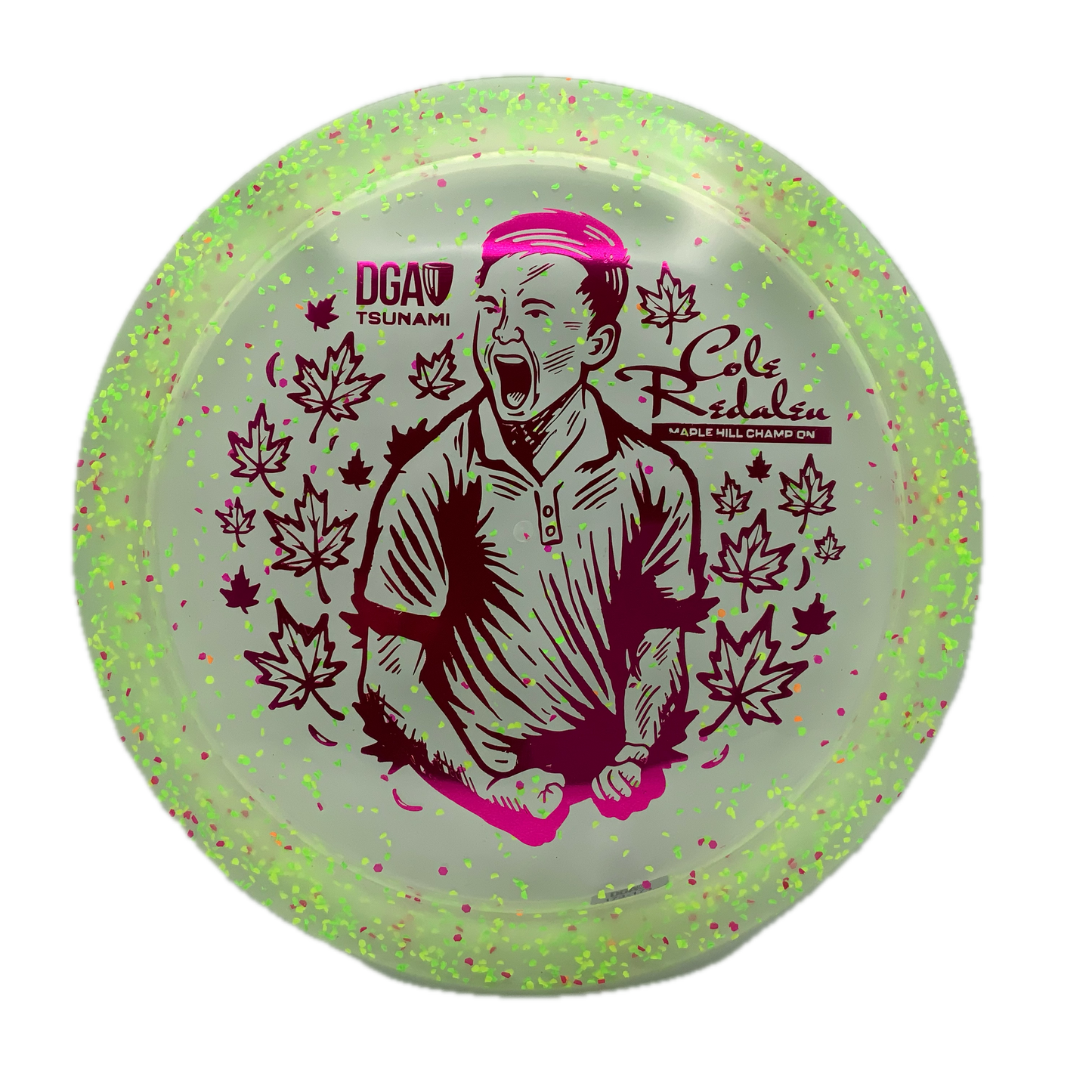 DGA Tsunami - Cole Redalen Victory Edition Z Confetti #10 - 173-174 - Astro Discs TX - Houston Disc Golf