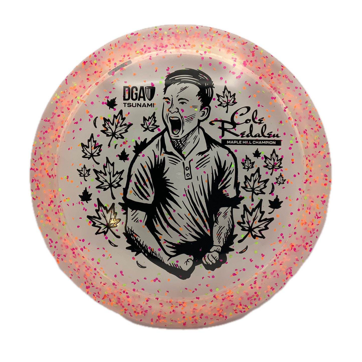 DGA Tsunami - Cole Redalen Victory Edition Z Confetti #12 - 177+ - Astro Discs TX - Houston Disc Golf