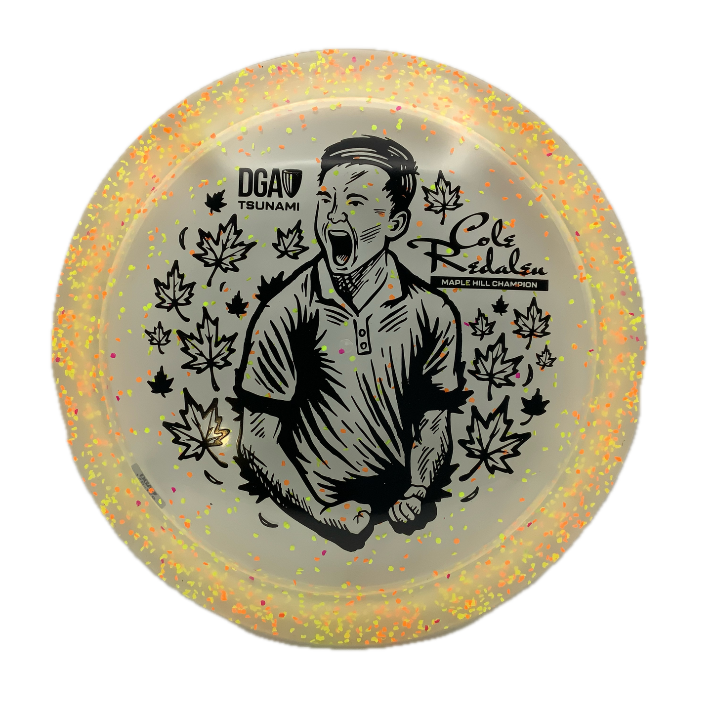 DGA Tsunami - Cole Redalen Victory Edition Z Confetti #13 - 177+ - Astro Discs TX - Houston Disc Golf
