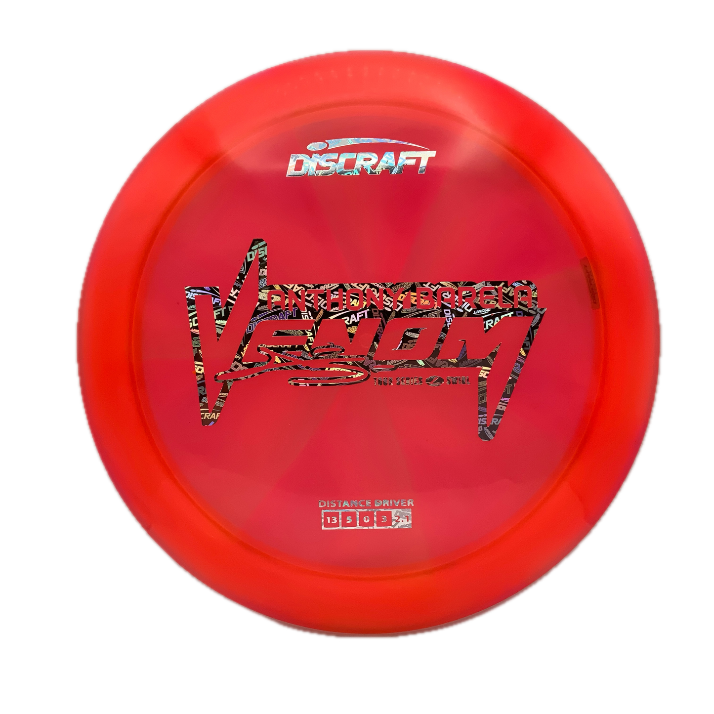 Discraft Venom - 2025 Anthony Barela Tour Series Z Swirl #17 - 173-174 - Astro Discs TX - Houston Disc Golf