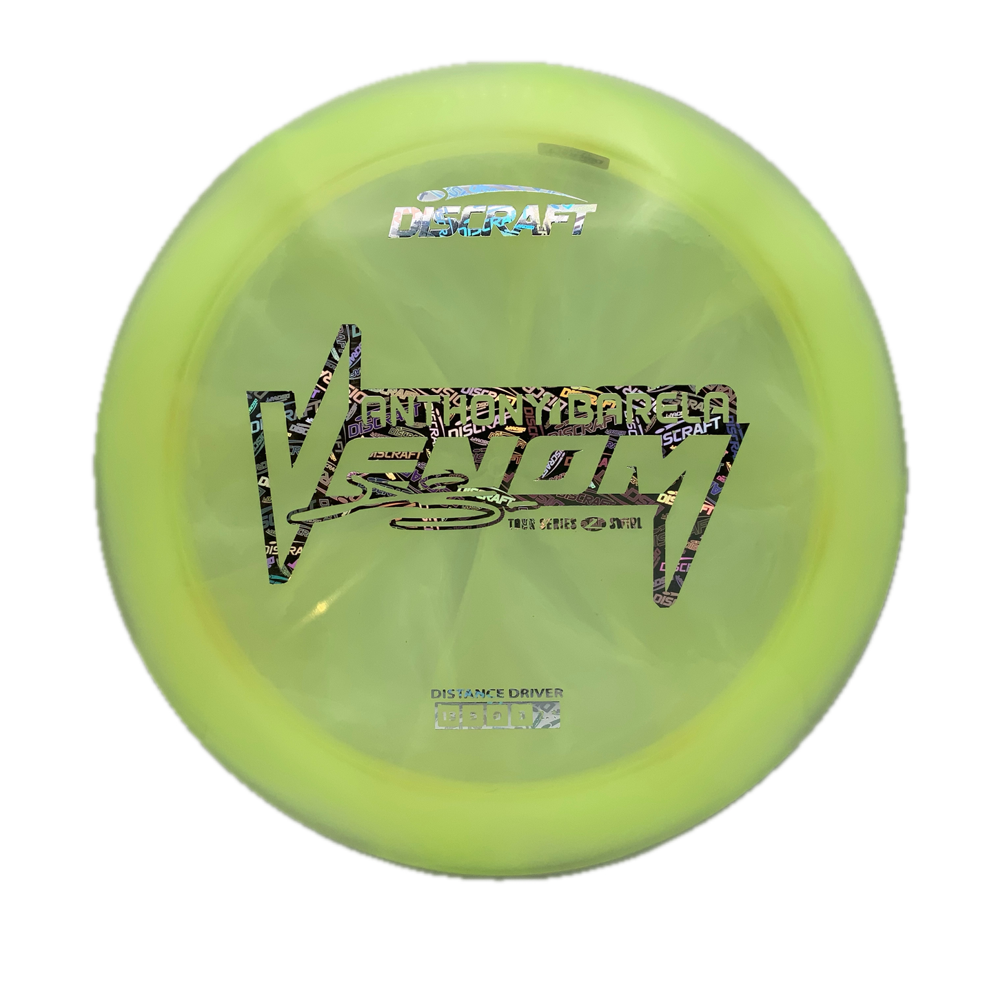 Discraft Venom - 2025 Anthony Barela Tour Series Z Swirl #18 - 173-174 - Astro Discs TX - Houston Disc Golf
