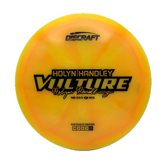 Discraft Vulture - 2025 Holyn Handley Tour Series Z Swirl #3 - 173-174 - Astro Discs TX - Houston Disc Golf