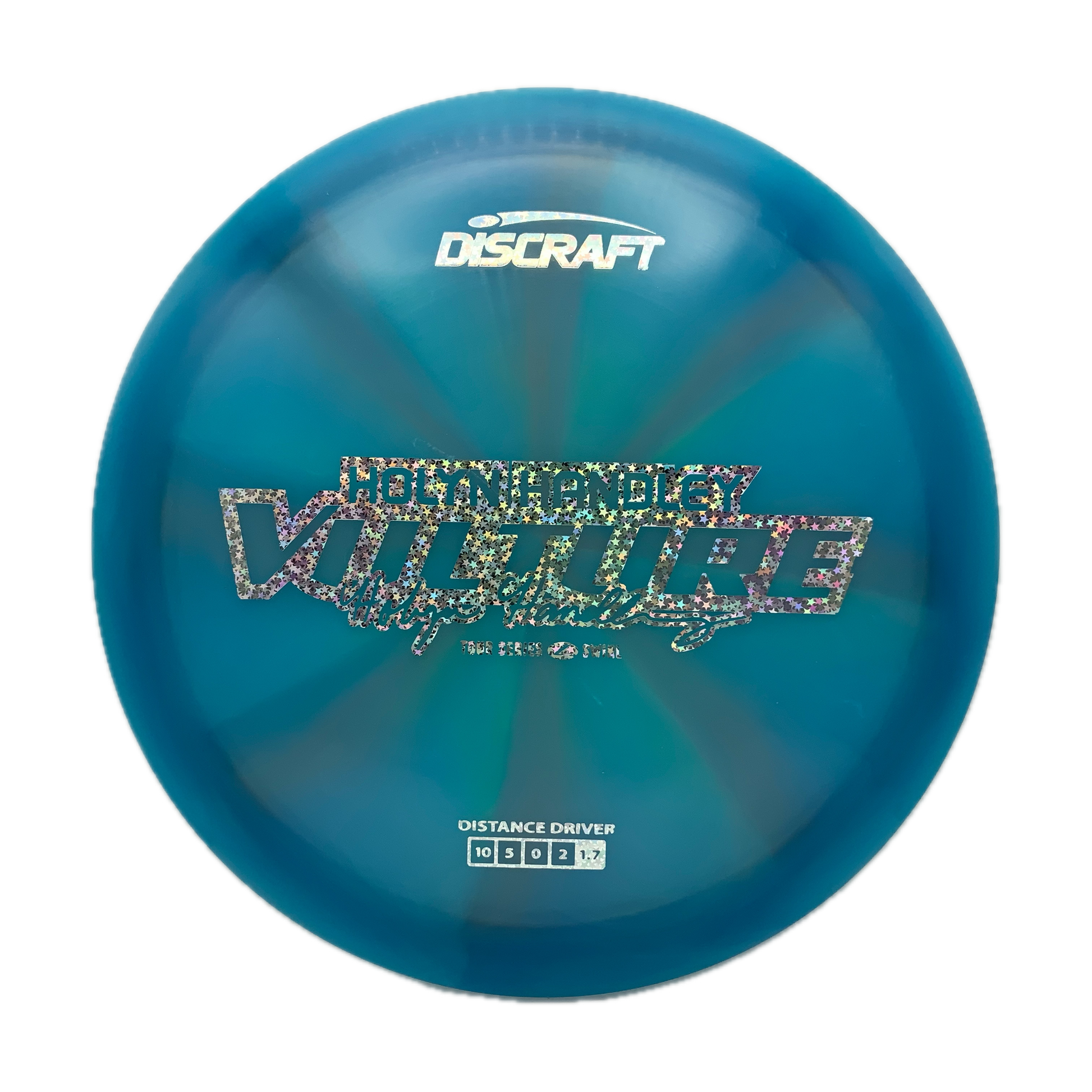 Discraft Vulture - 2025 Holyn Handley Tour Series Z Swirl #4 - 173-174 - Astro Discs TX - Houston Disc Golf
