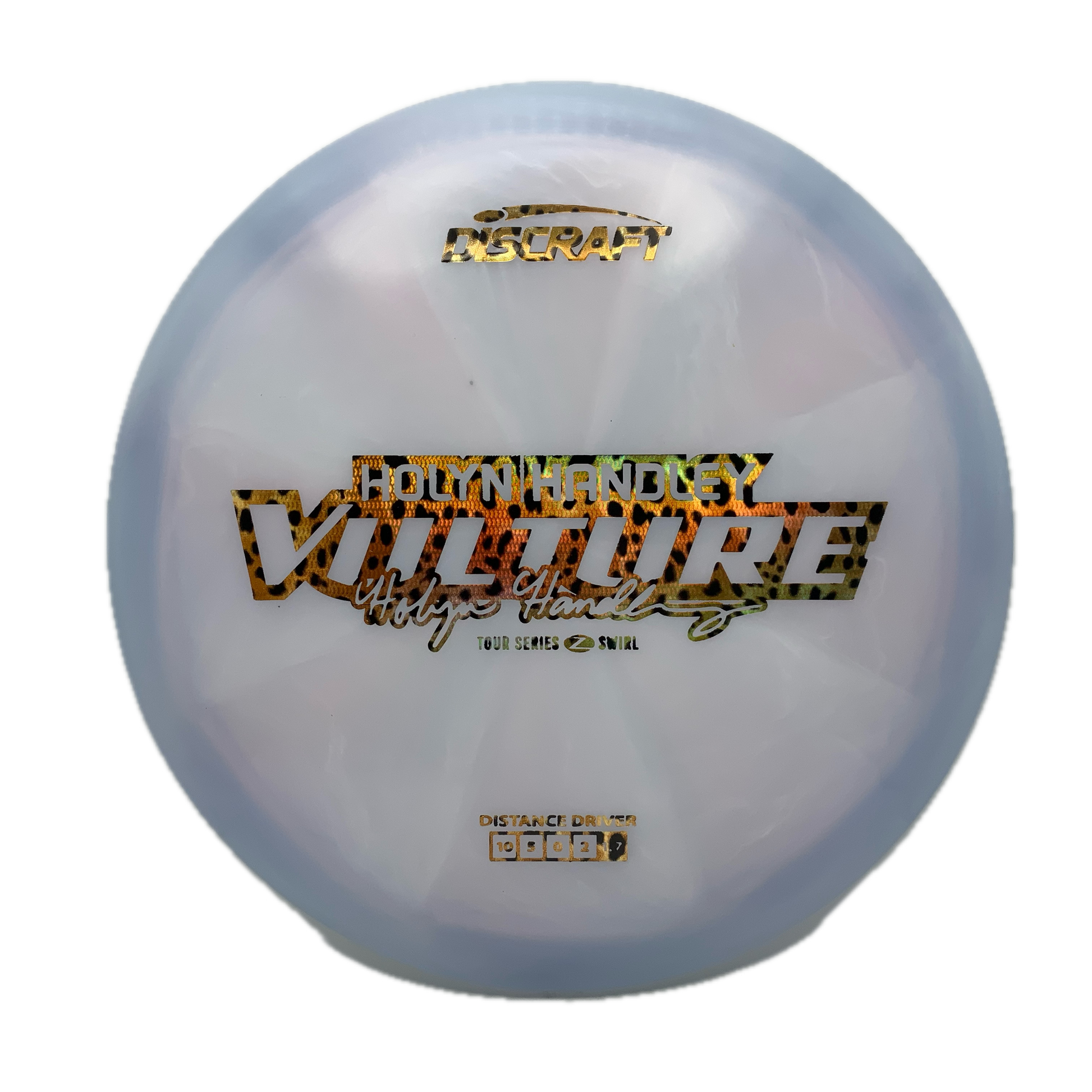 Discraft Vulture - 2025 Holyn Handley Tour Series Z Swirl #8 - 173-174 - Astro Discs TX - Houston Disc Golf