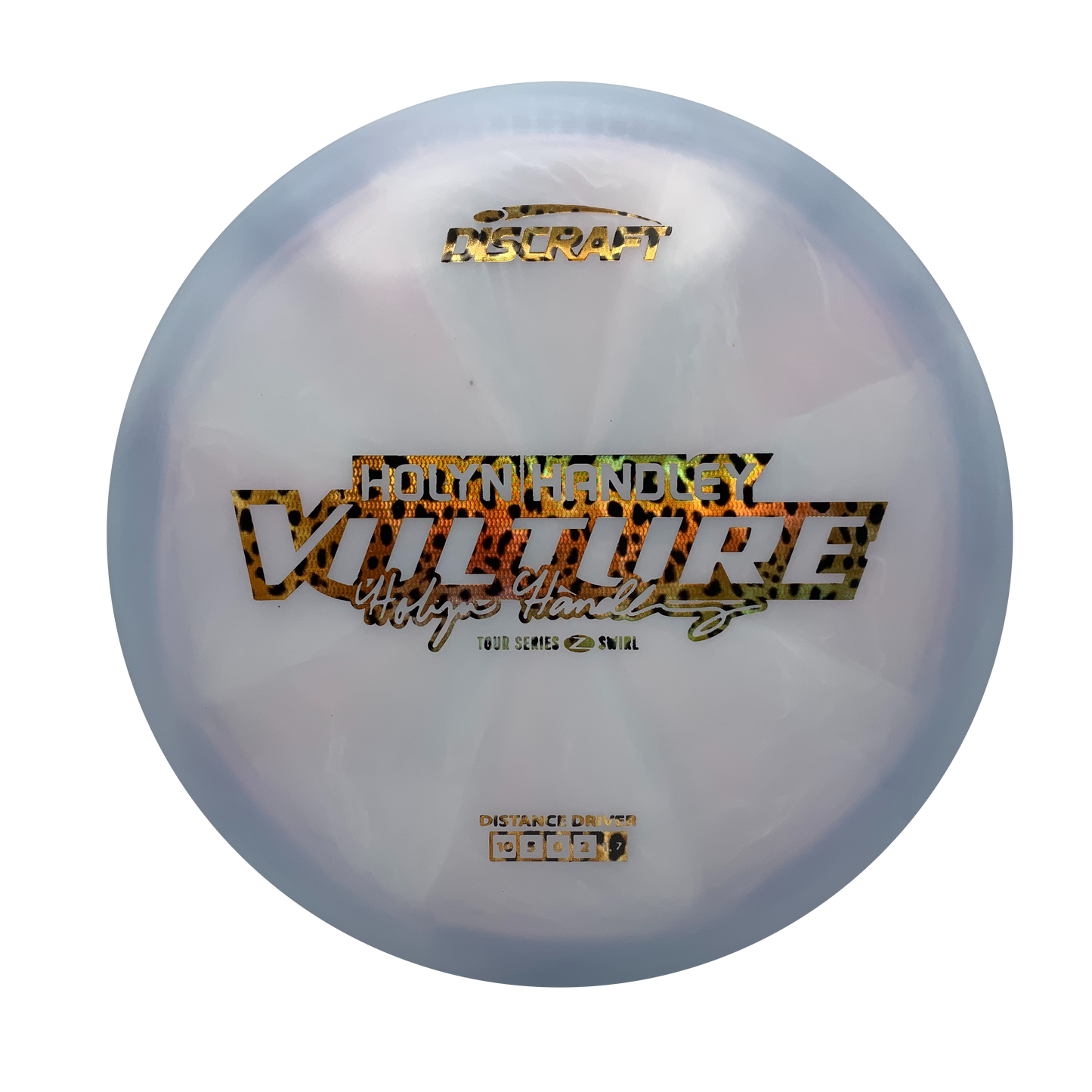 Discraft Vulture - 2025 Holyn Handley Tour Series Z Swirl #8 - 173-174 - Astro Discs TX - Houston Disc Golf