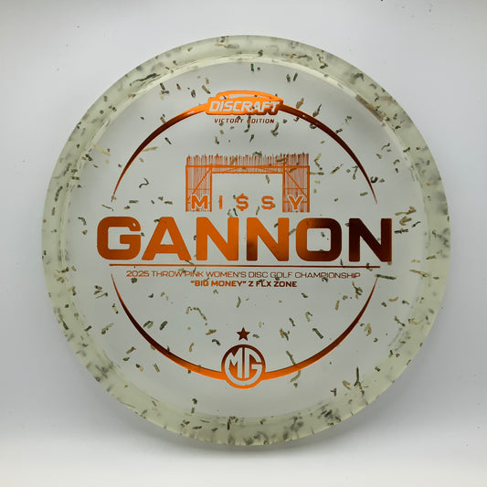 Discraft Zone - 2025 Missy Gannon Throw Pink Money Z Flx #43 - 173-174 - Astro Discs TX - Houston Disc Golf