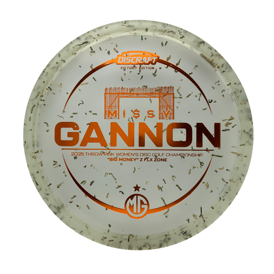 Discraft Zone - 2025 Missy Gannon Throw Pink Money Z Flx #43 - 173-174 - Astro Discs TX - Houston Disc Golf