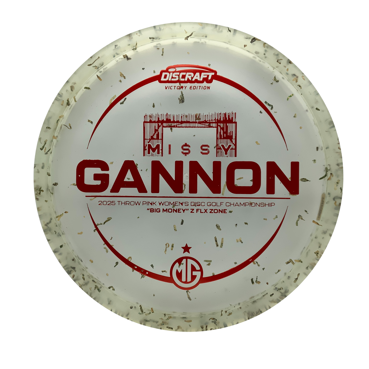 Discraft Zone - 2025 Missy Gannon Throw Pink Money Z Flx #46 - 173-174 - Astro Discs TX - Houston Disc Golf