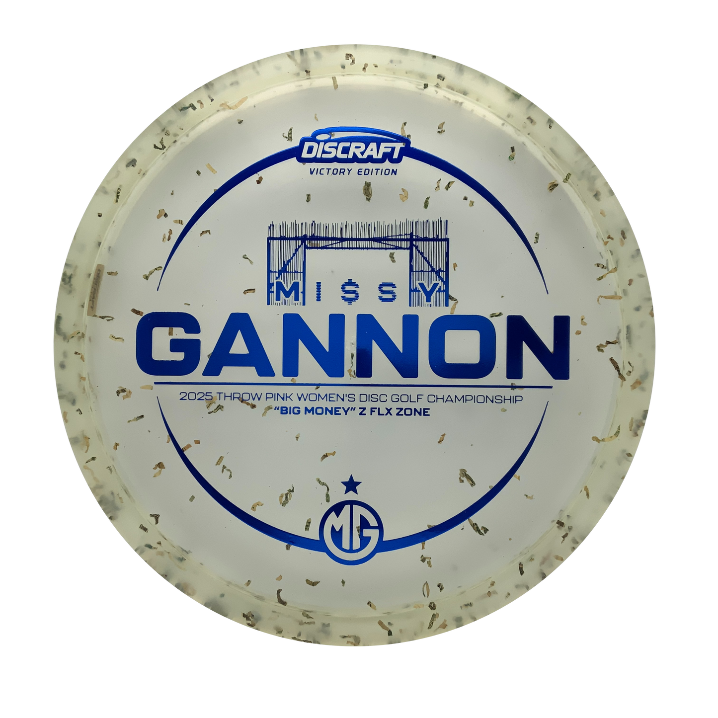Discraft Zone - 2025 Missy Gannon Throw Pink Money Z Flx #51 - 173-174 - Astro Discs TX - Houston Disc Golf