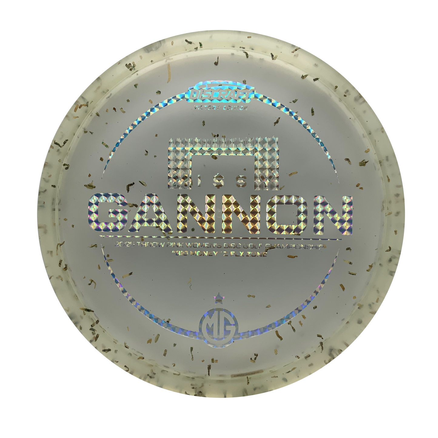 Discraft Zone - 2025 Missy Gannon Throw Pink Money Z Flx #53 - 173-174 - Astro Discs TX - Houston Disc Golf
