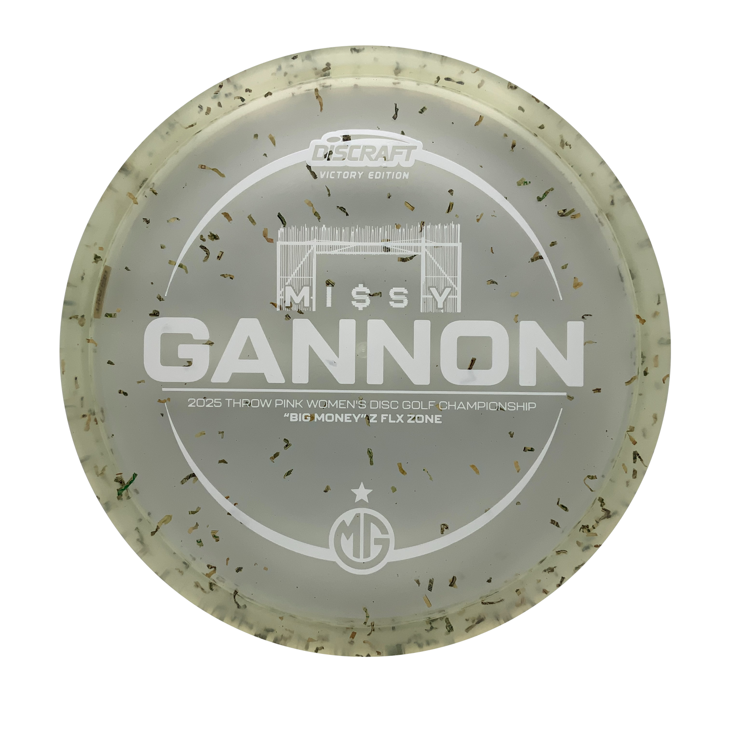Discraft Zone - 2025 Missy Gannon Throw Pink Money Z Flx #56 - 173-174 - Astro Discs TX - Houston Disc Golf