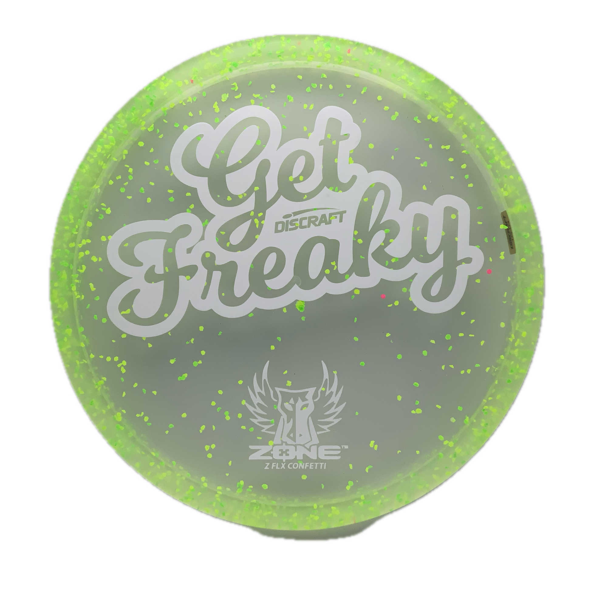 Discraft Zone - Z FLX Confetti "Get Freaky" - Astro Discs TX - Houston Disc Golf