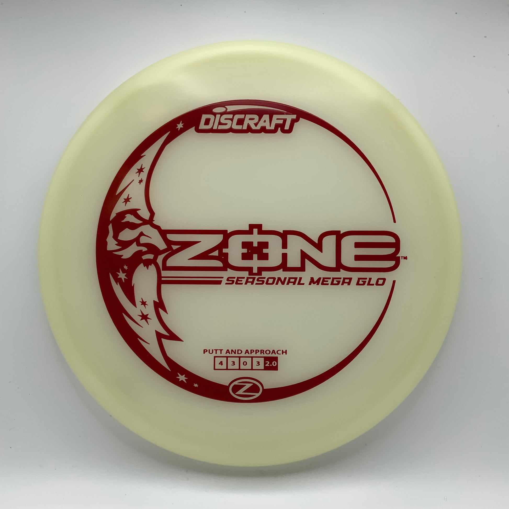 Discraft Zone - Glo Z Mega Glo Z #22 - 173-174 - Astro Discs TX - Houston Disc Golf