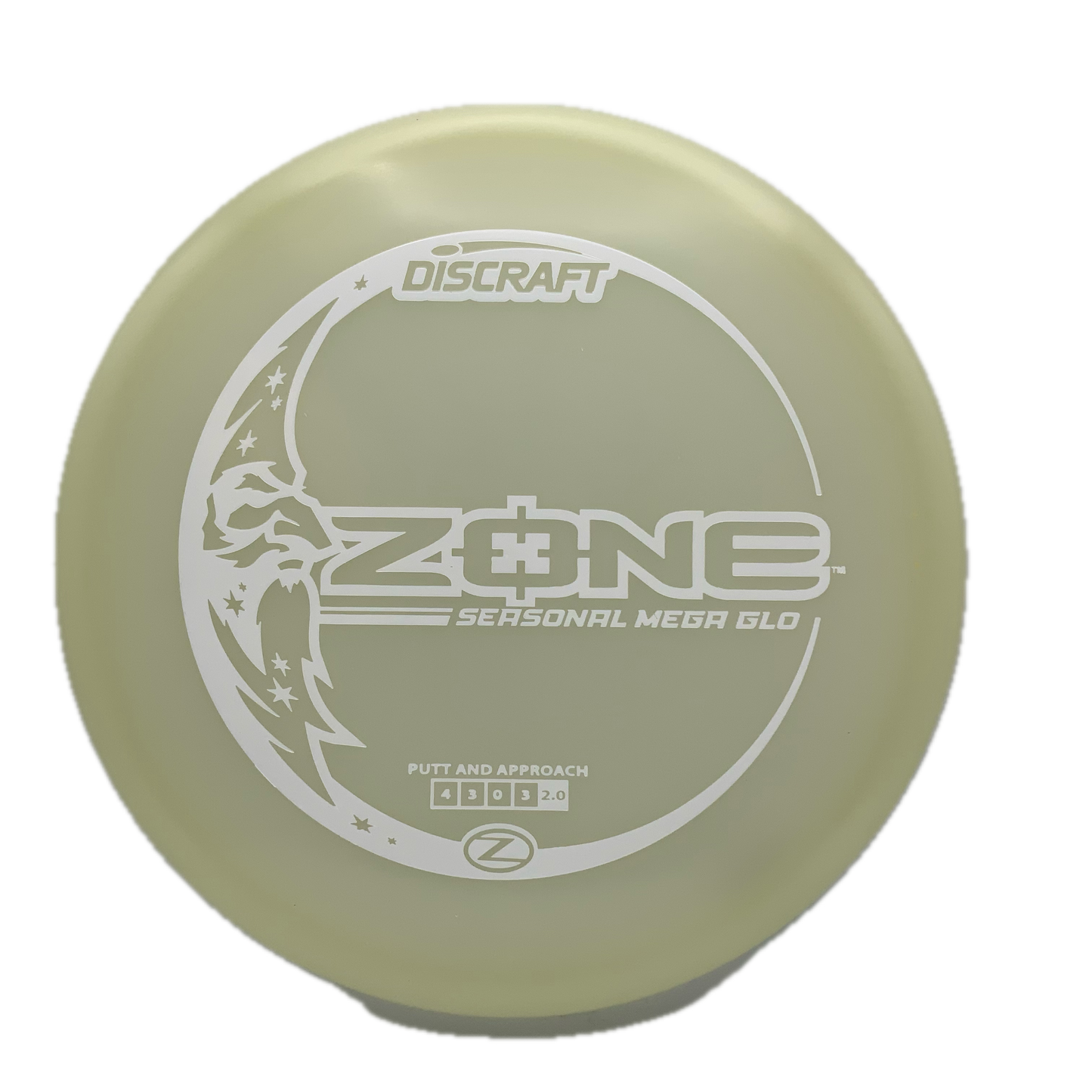 Discraft Zone - Glo Z Mega Glo Z #26 - 173-174 - Astro Discs TX - Houston Disc Golf