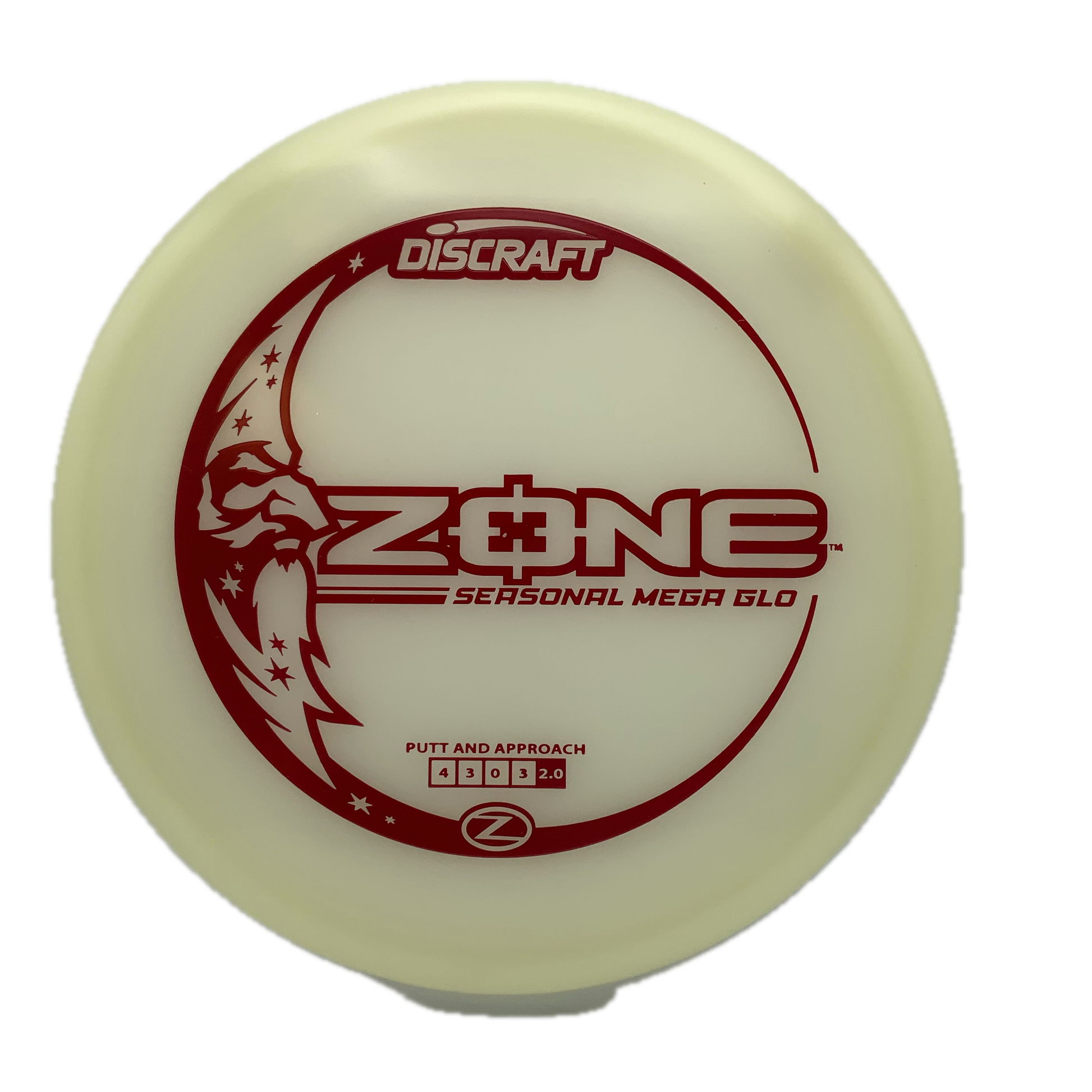 Discraft Zone - Glo Z Mega Glo Z #28 - 173-174 - Astro Discs TX - Houston Disc Golf