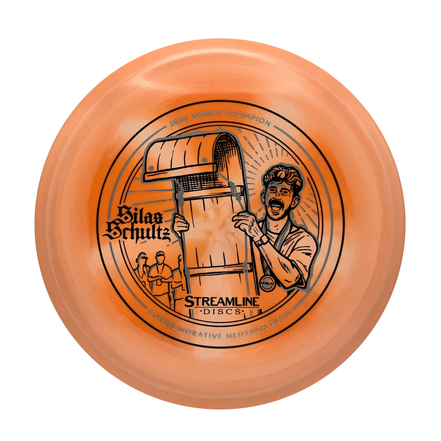 Streamline Echo - 2026 World Championship Commemorative Edition Neutron #7 - 177 - Astro Discs TX - Houston Disc Golf
