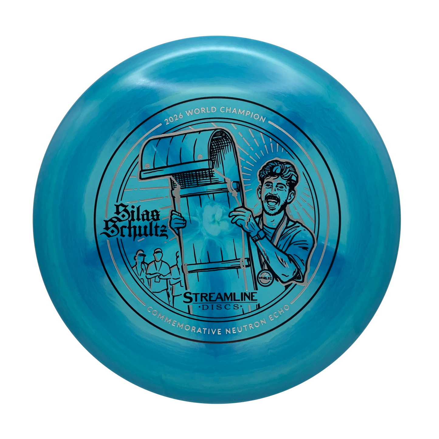 Streamline Echo - 2026 World Championship Commemorative Edition Neutron #8 - 177 - Astro Discs TX - Houston Disc Golf
