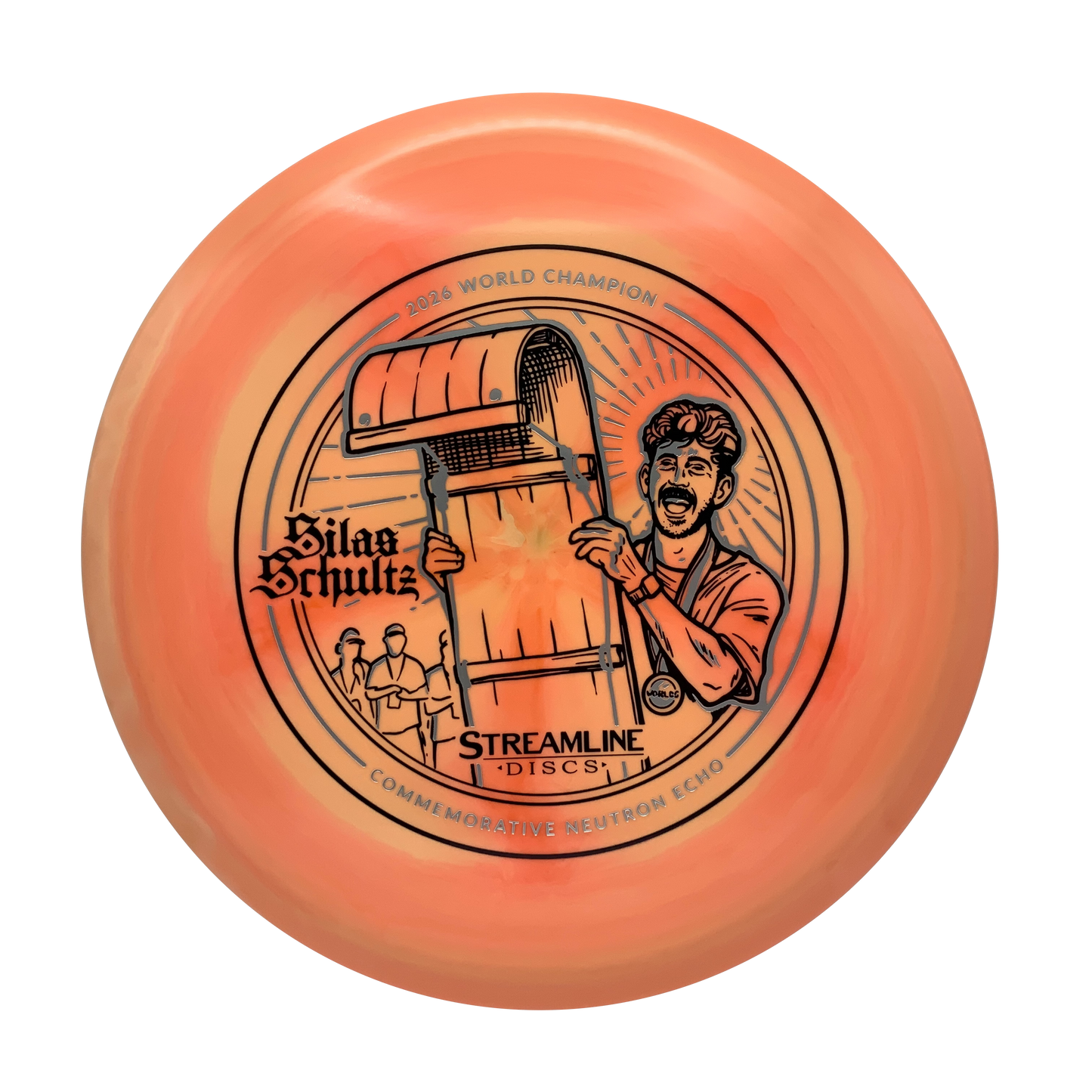 Streamline Echo - 2026 World Championship Commemorative Edition Neutron #18 - 177 - Astro Discs TX - Houston Disc Golf